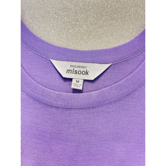 Misook Sleeveless Purple Lavender Acrylic blend Tank Top Medium - Picture 4 of 4